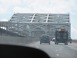 The bridge deck in 2019
