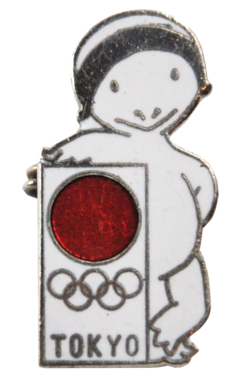 A kappa is considered an unofficial mascot of the 1964 Summer Olympics.