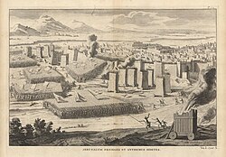 Jerusalem besieged by Antiochus Sidetes.