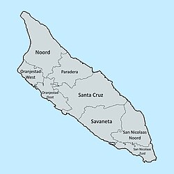 Regions of Aruba