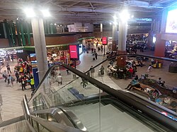 Duty free area of the new terminal