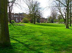 The Plantagegeer, one of Delft's several smaller city parks