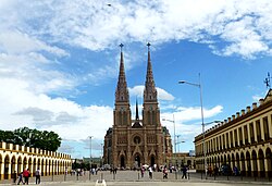 The Basilica of Our Lady of Luján.