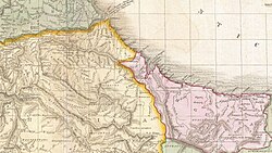Dutch Guiana map (1818)