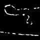 Electrons (beta radiation) detected in an isopropanol cloud chamber