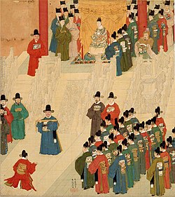 Imperial court conference, Ming dynasty