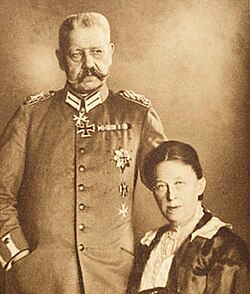 Paul and Gertrud von Hindenburg