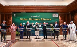 Launch of the Global Biofuel Alliance at the 2023 G20 New Delhi summit