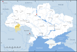 Northern Bukovina within Ukraine
