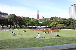 Plaza San Martín in Buenos Aires, Argentina