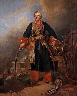 Lieutenant-General Sir John Bennet Hearsey, 2nd (Bengal) Irregular Cavalry (Gardner's Horse). Painted circa 1839.