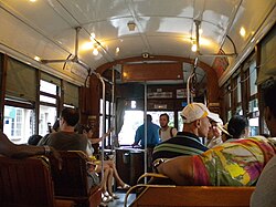 Interior of a 900 series streetcar