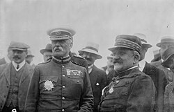 Field Marshal French (left) in Paris