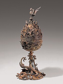 Gilt-bronze Incense Burner of Paekche