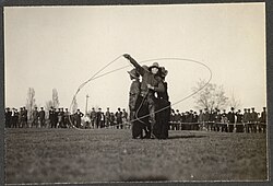Trick roping, circa 1914