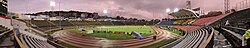 Estadio Olímpico Atahualpa in Quito, Ecuador, hosted the first leg.