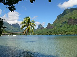 Cook's Bay on Moorea, French Polynesia