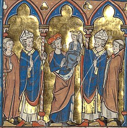 Balian of Ibelin, carrying King Baldwin V
