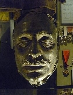 Haig's death mask, Edinburgh Castle