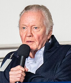 Voight at the USS Ronald Reagan in 2024