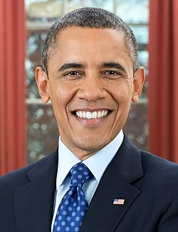 Barack Obama, the first mixed-race President of the United States