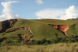 Soil erosion in Madagascar