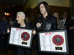 Between 1989 and 1991, Roxette had four number-one hits on the Billboard Hot 100 chart.
