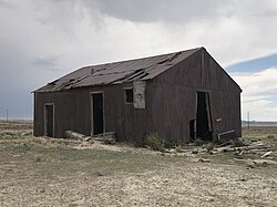 One of the buildings in Table Rock, which was bulldozed in 2011