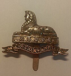 Lincolnshire Regiment cap badge