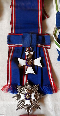 Star and riband of a Knight Grand Cross of the Royal Victorian Order