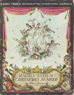 The 1931 Christmas issue of the Radio Times.