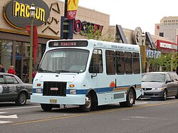 Jitney in Atlantic City, United States in 2008