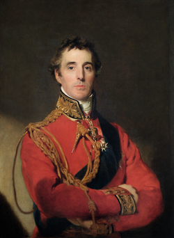 Portrait of the Duke of Wellington by Thomas Lawrence. Wellington held the post between 1819 and 1827.