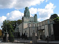 Stoclet Palace (1905–1911) by Modernist architect Josef Hoffmann