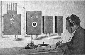 Broadcasting in Germany began 1922 as a Post Office monopoly on a subscription basis, using sealed receivers which could only receive one station.