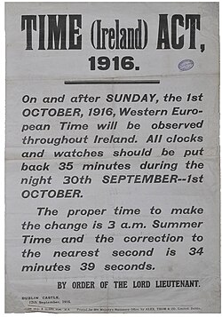 Time (Ireland) Act 1916