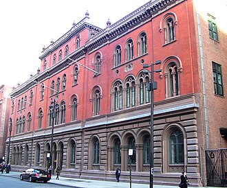 The Astor Library Building was discussed during the commission's first public hearing in 1965.