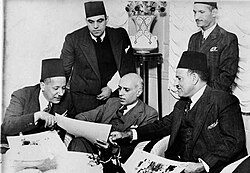Nehru on a visit to Egypt in June 1938