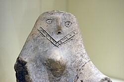 An artifact from the middle and late Bronze Age, 2000–1200 BC in Hatay Archaeology Museum
