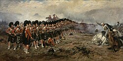 The Thin Red Line at the Battle of Balaclava, where the 93rd Sutherland Highlanders held off Russian cavalry