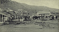 Geronimo departing for Florida from Fort Bowie, Arizona