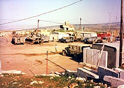 IDF military post Shakuf El-Hardun – south Lebanon, 1986