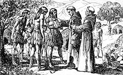 The first recorded baptism in Alta California at La Christianita Canyon