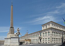 Quirinal Palace, the principal residence of the president