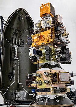 SpaceX Transporter-15 rideshare mission in November 2025 launched, among others, HydroGNSS, PHASMA, IRIDE EAGLET2 1–8, GENA-OT, MICE-1, and AIX-1+