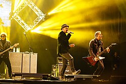 Titãs live at the Montevideo Rock 2018
