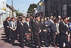 Corpus Christi procession in Tipperary in 1963
