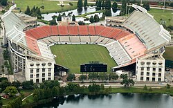 The Republic of Ireland played against the Netherlands at the Citrus Bowl in Orlando, Florida, where they were eliminated from the 1994 FIFA World Cup after losing 2-0