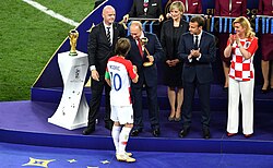 Modrić is the most decorated Croatian player with 34 major trophies.