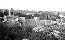 The breach of the Porta Pia during the Capture of Rome